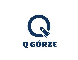Projekt graficzny logo dla firmy online Q górze 2